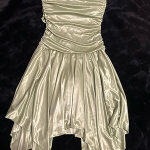 Elegant Metallic Dress